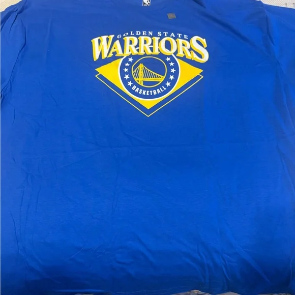 NBA Golden State Warriors Blue and Gold Tee - Picture 6 of 6